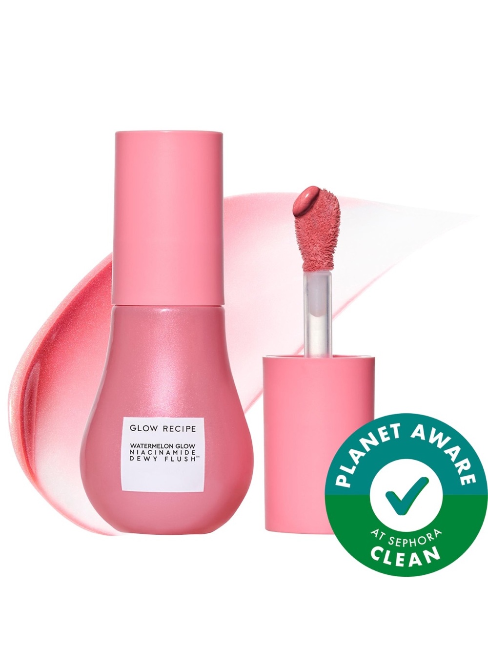 Glow Recipe Dewy Flush Liquid Highlighter & Blush -Watermelon Flush